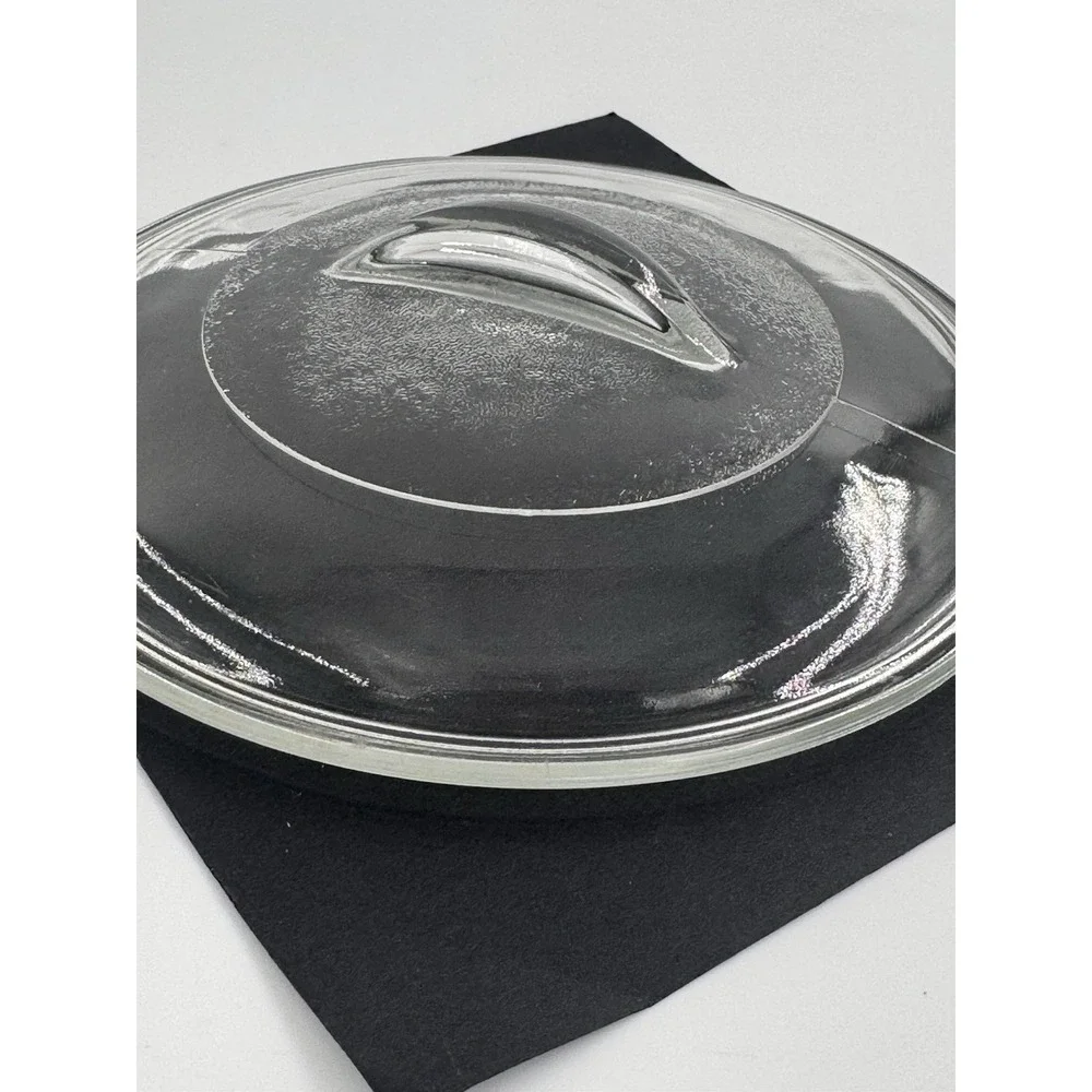 Clear Glass Round Lid Replacement Top 7
